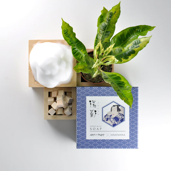 Ukiyo-e Probiotic Facial Cleansing Soap Gift Set (Blue)