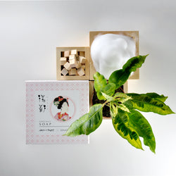 Ukiyo-e Probiotic Facial Cleansing Soap Gift Set (Pink)